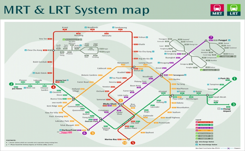 如何坐地铁玩转新加坡景点？