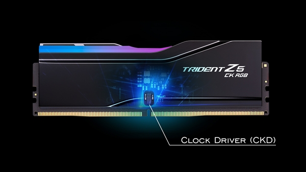 芝奇发布首款CUDIMM DDR5内存：48GB 9600MHz价格近2800元