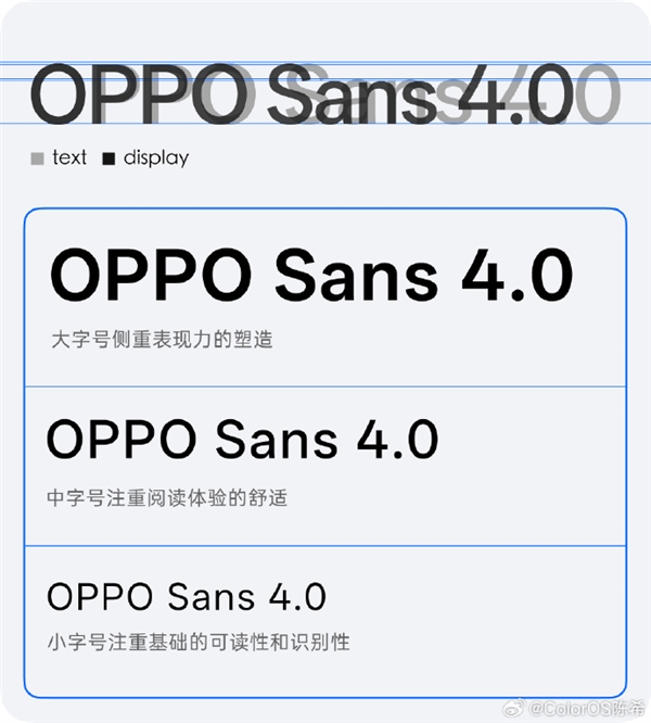 OPPO Sans 4.0字体正式上线：免费商用不怕侵权